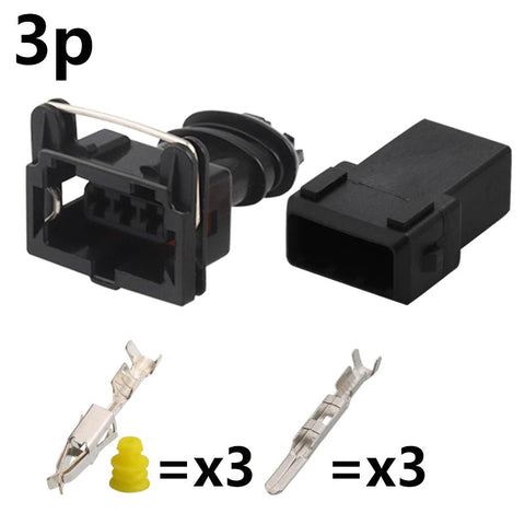 Dj7021a-3.5 automobile oxygen sensor plug 2 / 3 / 4-pin throttle harness-AM00118-Veeddydropshipping
