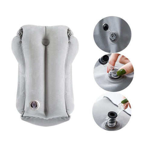 Air Cushion Travel Pillow Headrest Chin-HA00389-Veeddydropshipping