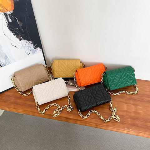 Thick Chain Underarm Bags For Women Brand Designer Handbags-BS00141-Veeddydropshipping