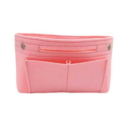 Felt Multi Pockets Cosmetic Handbag Storage Organizer-BS00569-Veeddydropshipping