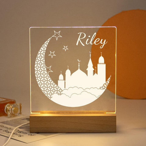 Drop Shipping Personalized Nightlight USB LED Customized Name 3D Lamp-TB00819-Veeddydropshipping