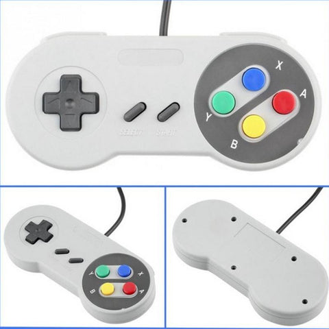 Wired Joypad Controller for Super Nintendo SNES Genuine-CE01436-Veeddydropshipping