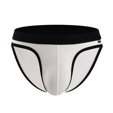 Bulge Pouch Briefs Mens Mid Waist Breathable Soft-MF01512-Veeddydropshipping