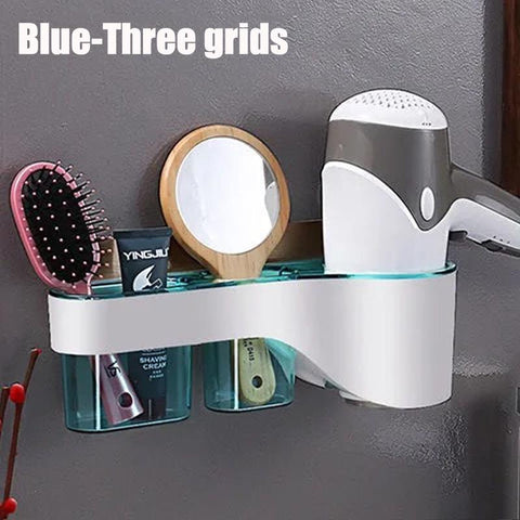 Wall Mounted Hair Dryer Holder For Bathroom Shelf-HA00898-Veeddydropshipping