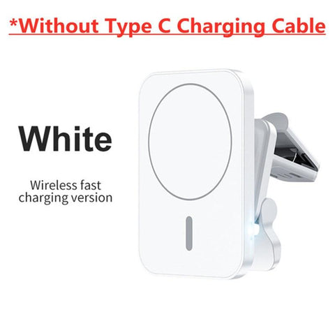 30W Magnetic Wireless Charger Car Air Vent Stand Phone Holder QI Fast Charging Station-PA01047-Veeddydropshipping