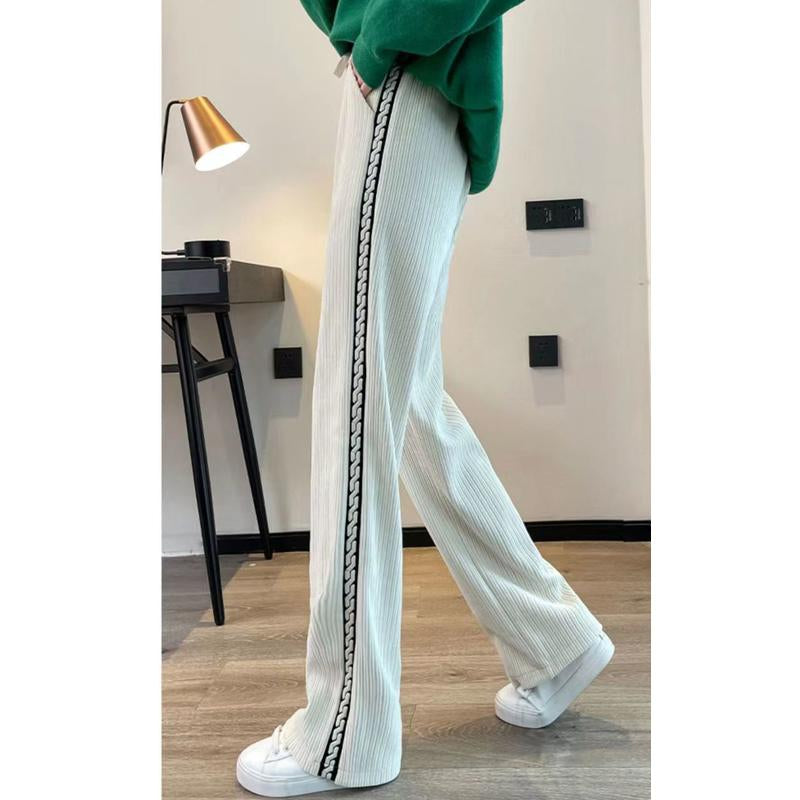 Korean Fashion Wide Leg Female Trousers-Veeddydropshipping