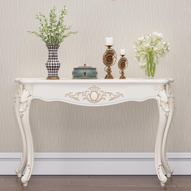 Simple Hallway Console Table European-style Wood-HA01569-Veeddydropshipping