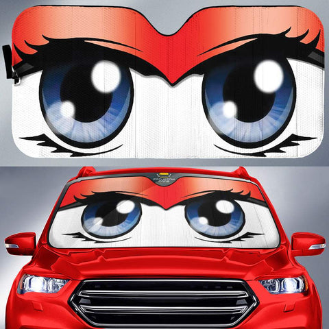 Protector Evil Eyes Custom Car Sunshade Sun Shade Universal-AM00922-Veeddydropshipping