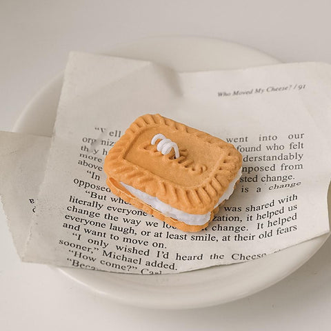 Biscuit Scented Candles Ornaments Food Shape Candles-HA00382-Veeddydropshipping