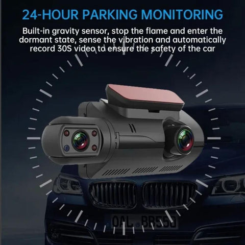 Dual Lens Dash Cam for Cars Black Box HD 1080P Car Video-AM00570-Veeddydropshipping