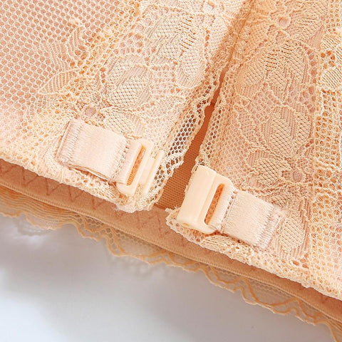 Sexy Floral Lace Front Closure Bras-WF00917-Veeddydropshipping