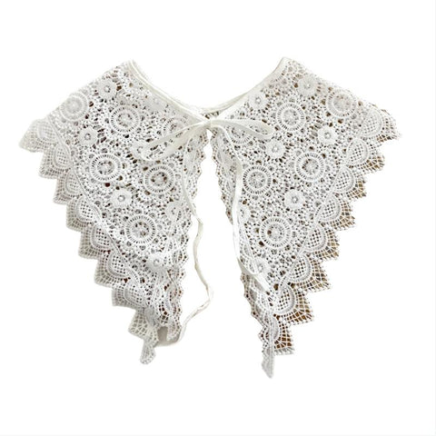 Women Girls Detachable Collar Shawl-WF01273-Veeddydropshipping