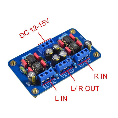 SSM2141 Balanced XLR Signal To Unbalanced RCA Single-ended Power Amplifier -CE01030-Veeddydropshipping