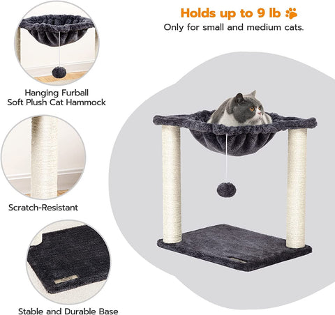 Cat Tree Tower Small Cat Pet House Furniture-HA01447-Veeddydropshipping