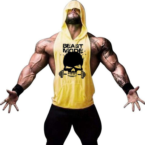 Sleeveless Gym Shirt Bodybuilding Fitness Muscle-MF00092-Veeddydropshipping