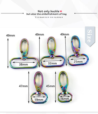 Metal Bags Strap Buckles Lobster Clasp Collar-HA00085-Veeddydropshipping