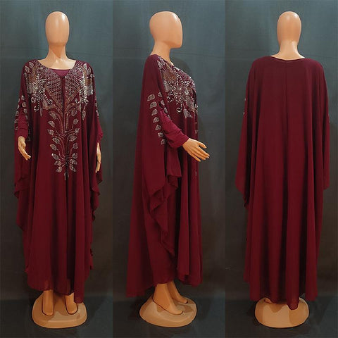 Muslim Kaftan Abaya Women Dresses-Veeddydropshipping