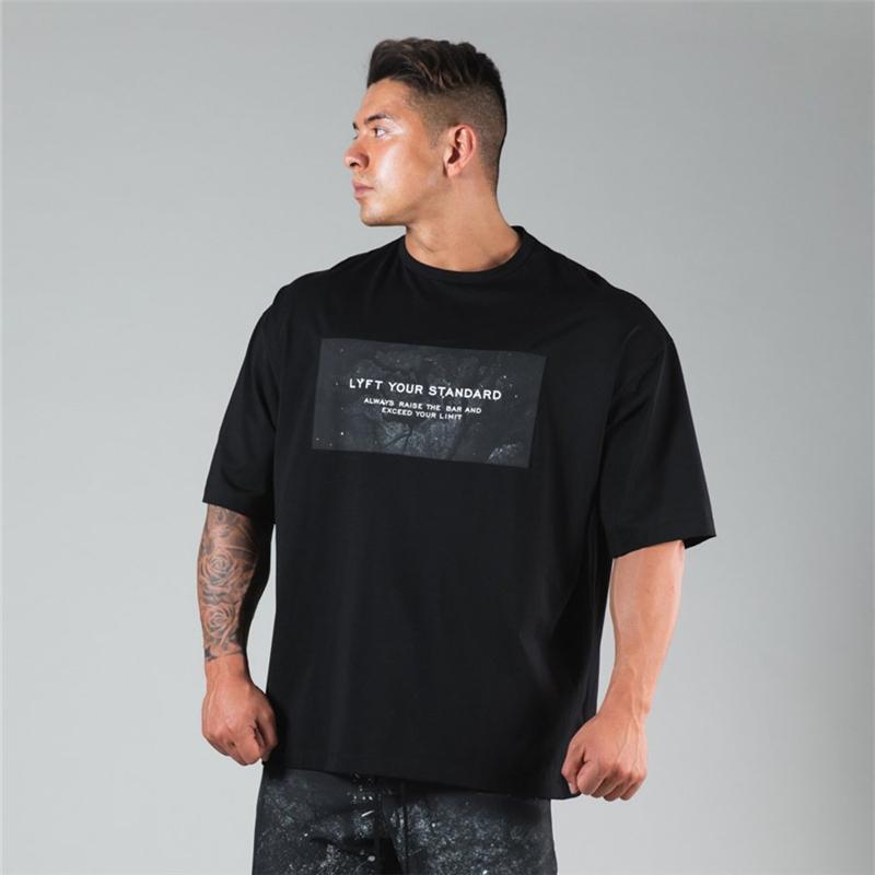 Brand Cotton Loose Fitness T-Shirt Gym