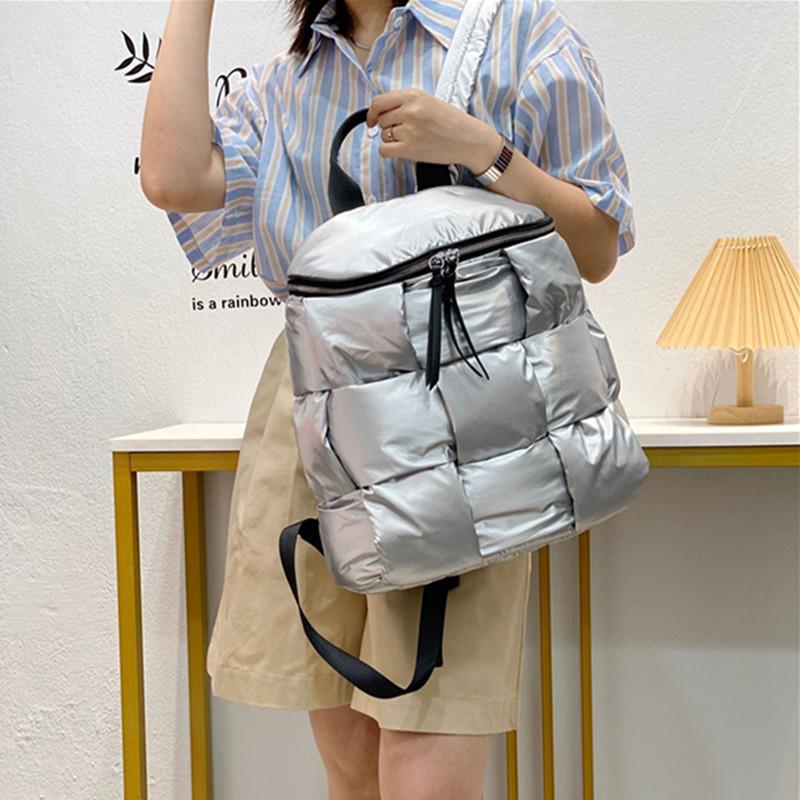 Backpacks Down Computer Backpack Autumn Winter Style Korean-BS00349-Veeddydropshipping