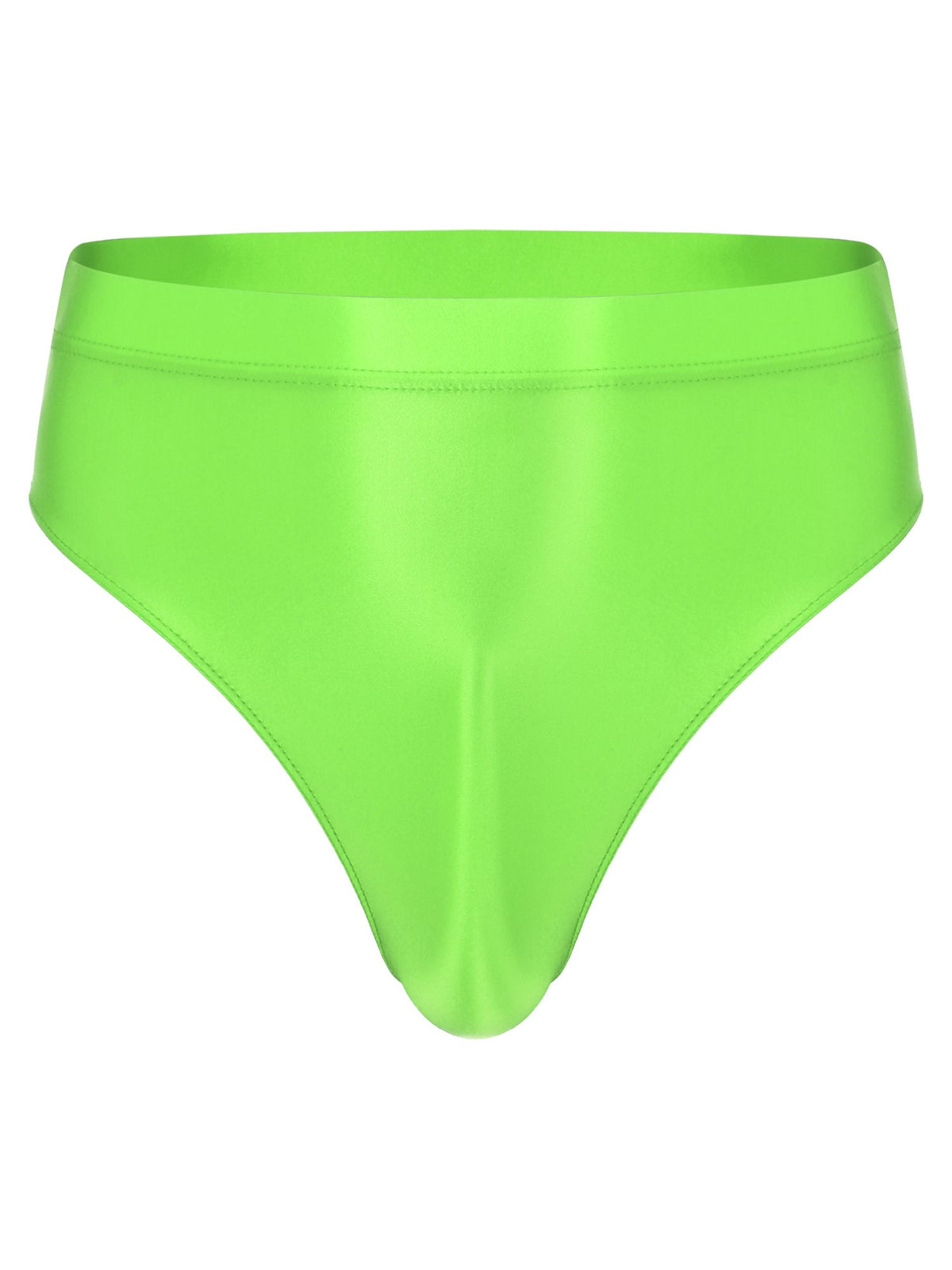 Waist Solid Color Briefs Elastic Waistband Underpants Underwear-MF01687-Veeddydropshipping