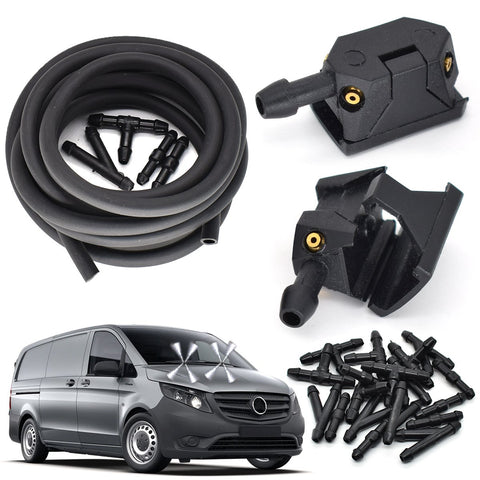 Car Windscreen Washer Wiper Blade Water Spray Jets Nozzles For Mercedes-AM00219-Veeddydropshipping