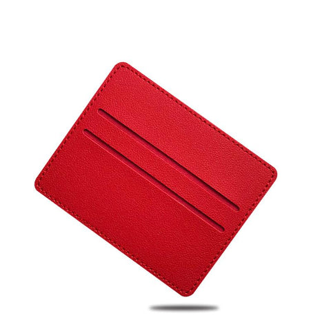 Mini ID Card Business Credit Card Case PU Leather Ultra-thin-BS00572-Veeddydropshipping