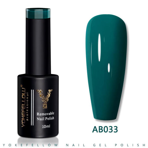 10ML Gel Nail Polish Sparkle Red Gel Polish Soak Off Nail Art -BH00986-Veeddydropshipping