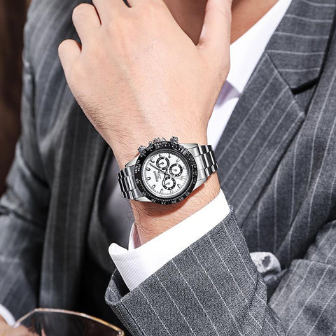 Luxury Famous Watches For Men Stainless Steel  Quartz Wristwatches -JW00819-Veeddydropshipping