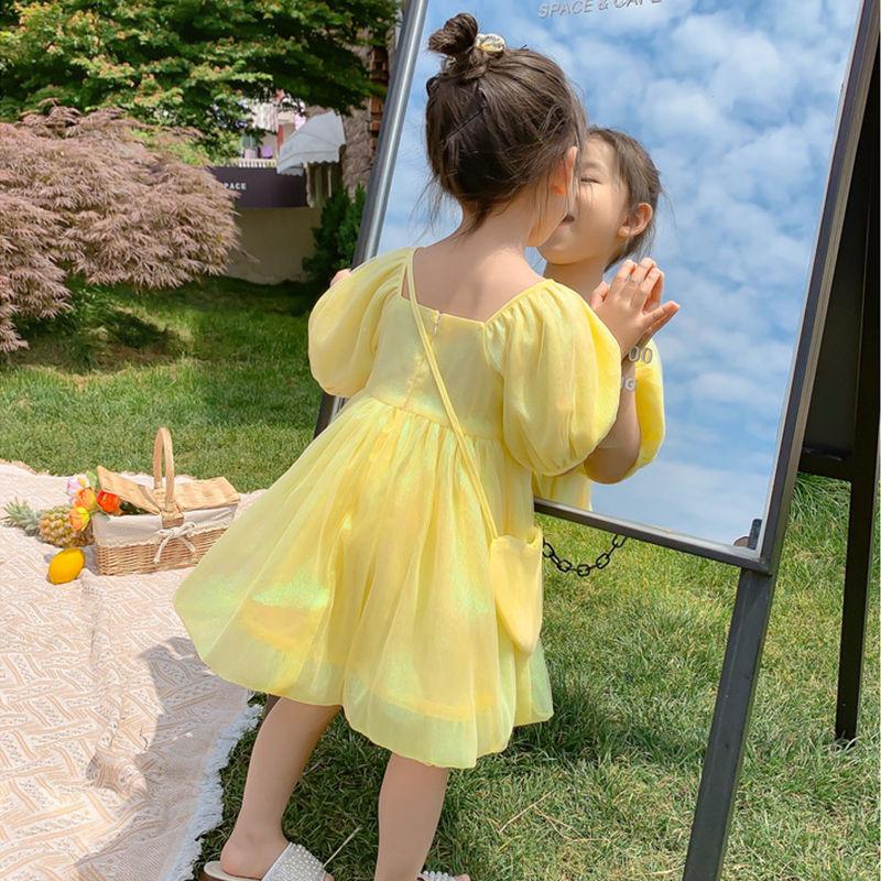 Summer Kids Floral Clothes Girls Elegant Birthday Dress-Veeddydropshipping