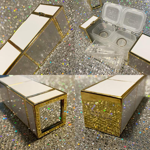 Lipstick Contact Lens Case Luxury Lens Container-BH00848-Veeddydropshipping