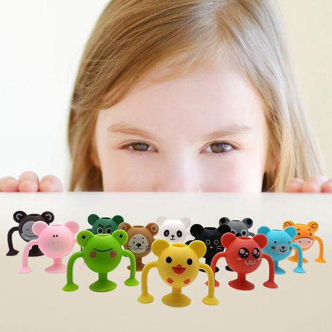 Fun Suction Toys For Children 12pcs Sensory Suction Cup Bath Toy-TB01540-Veeddydropshipping