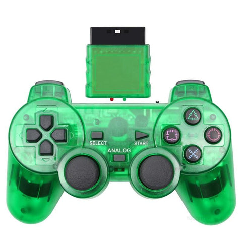 Wireless Controller For Sony Playstation 2 Gamepad Dual Vibration Shock -CE01358-Veeddydropshipping