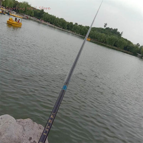 2.7M-7.2M Telescopic Fishing Rod High Carbon Portable Super Hard Stream Rod-OS00573-Veeddydropshipping