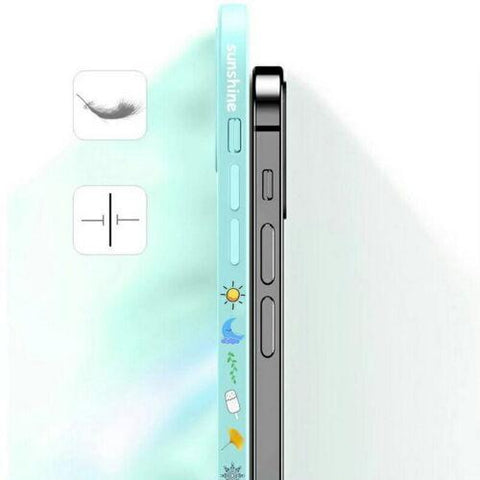 Case For iPhone 14 13 Pro Max 12 11 XS XR 8 7 Shockproof Silicone TPU Soft Cover-PA00134-Veeddydropshipping