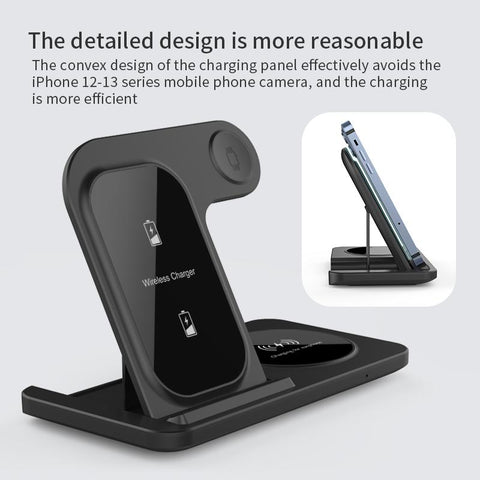 100W 3 In 1 Wireless Charger Stand For iPhon-PA01069-Veeddydropshipping