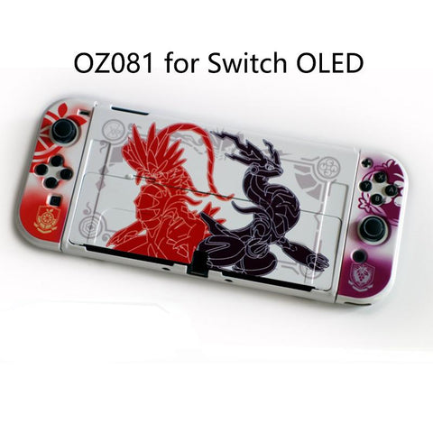 for Nintendo Switch Scarlet and Violet Skin Shell Case Hard PC Console Protective-CE01354-Veeddydropshipping