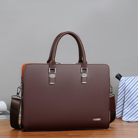 For Husband Shoulder Bag Man 14&quot; 15&quot; Laptop Briefcases Bags Large-BS00512-Veeddydropshipping