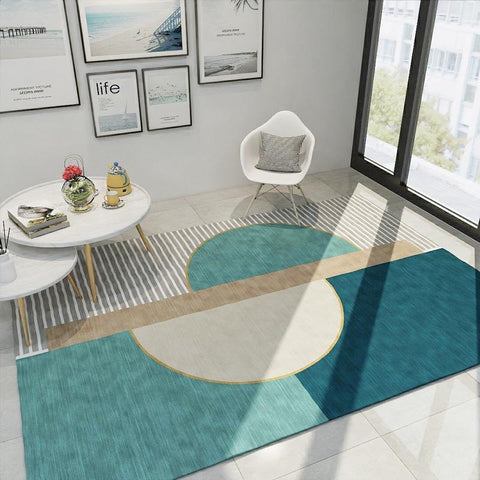 Minimalist Living Room Nordic Geometric Pattern Carpet-HA00466-Veeddydropshipping