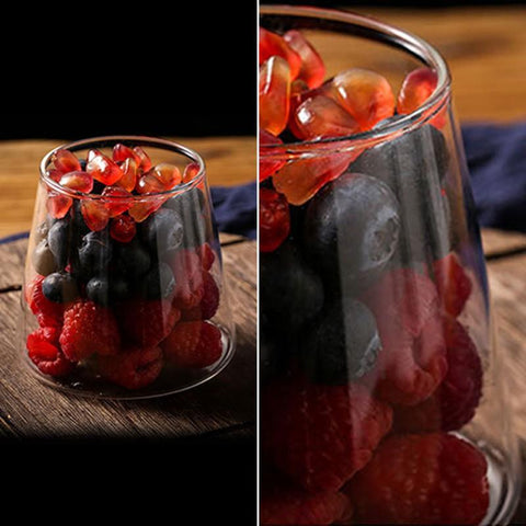 Mountain Glass Cup Heat-resistant Glass Water Cup-HA01273-Veeddydropshipping