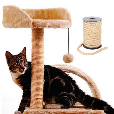 Scratcher Twisted Sisal Rope Replacement Cat Tree-HA01420-Veeddydropshipping