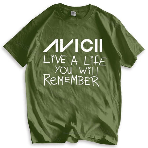 mens loose Avicii Live A Life You Will Remember-MF00228-Veeddydropshipping