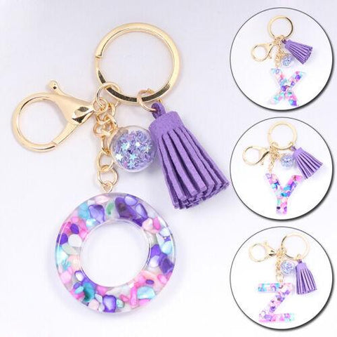 Resin Tassel Charm Bag Pendant-WF01106-Veeddydropshipping