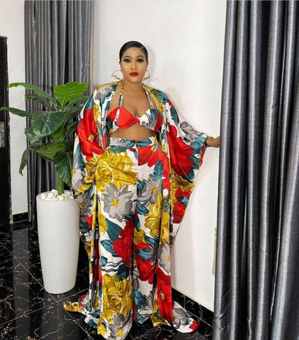 Fashion Ethnic Set Women Africa Clothes-Veeddydropshipping