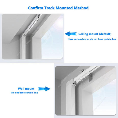 Smart Curtain Track Private Custom Electric Curtain Rail motorized Curtain-TI01059-Veeddydropshipping