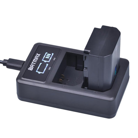 2Pcs 2280mAh NP-FZ100 NPFZ100 NP FZ100 Battery + LED Dual USB Charger -CE00294-Veeddydropshipping