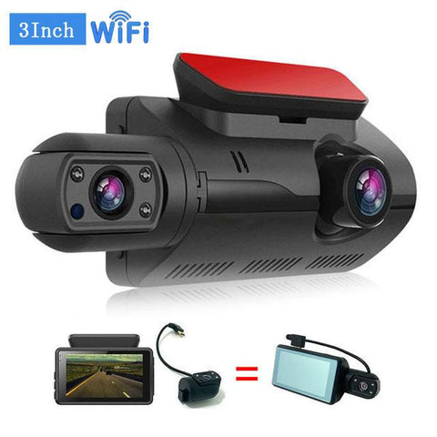 Dual Lens Dash Cam for Cars Black Box HD 1080P Car Video-AM00570-Veeddydropshipping