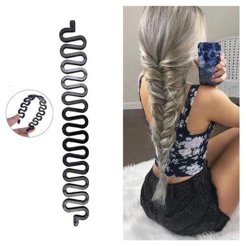 Hair Braiding Stick Band Twist Roll Styling Spiral-WF01087-Veeddydropshipping