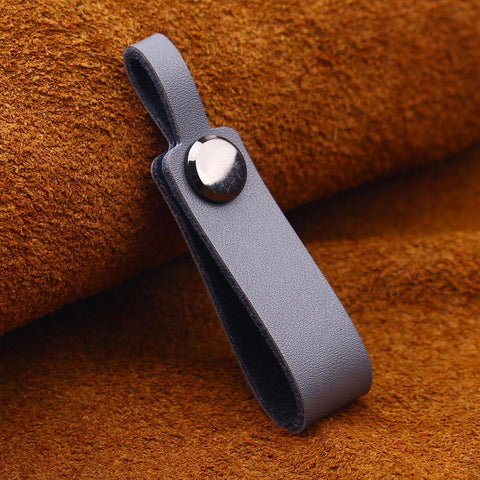 Genuine Leather Tow Straps Material Smooth Surface Car Key-AM01425-Veeddydropshipping