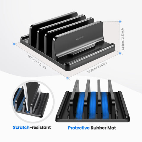 Vertical Laptop Stand Adjustable Holder-HA01606-Veeddydropshipping