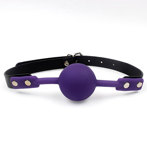 Soft Silicone Gag Ball Sex Toys Open Mouth Gag BDSM Bondage Mouth Ball Woman -BH01277-Veeddydropshipping